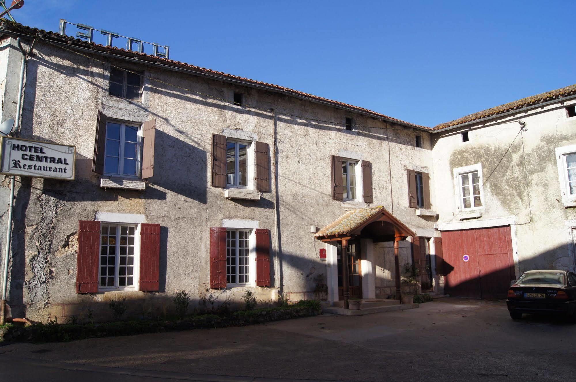 Hôtel Central Chaunay Exterior foto